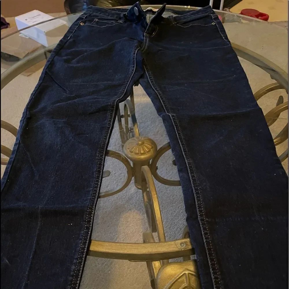 2/$15 Dark wash skinny jeans